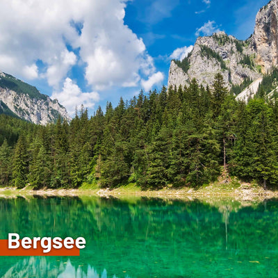 Textile sun sail BERGSEE 200cm high