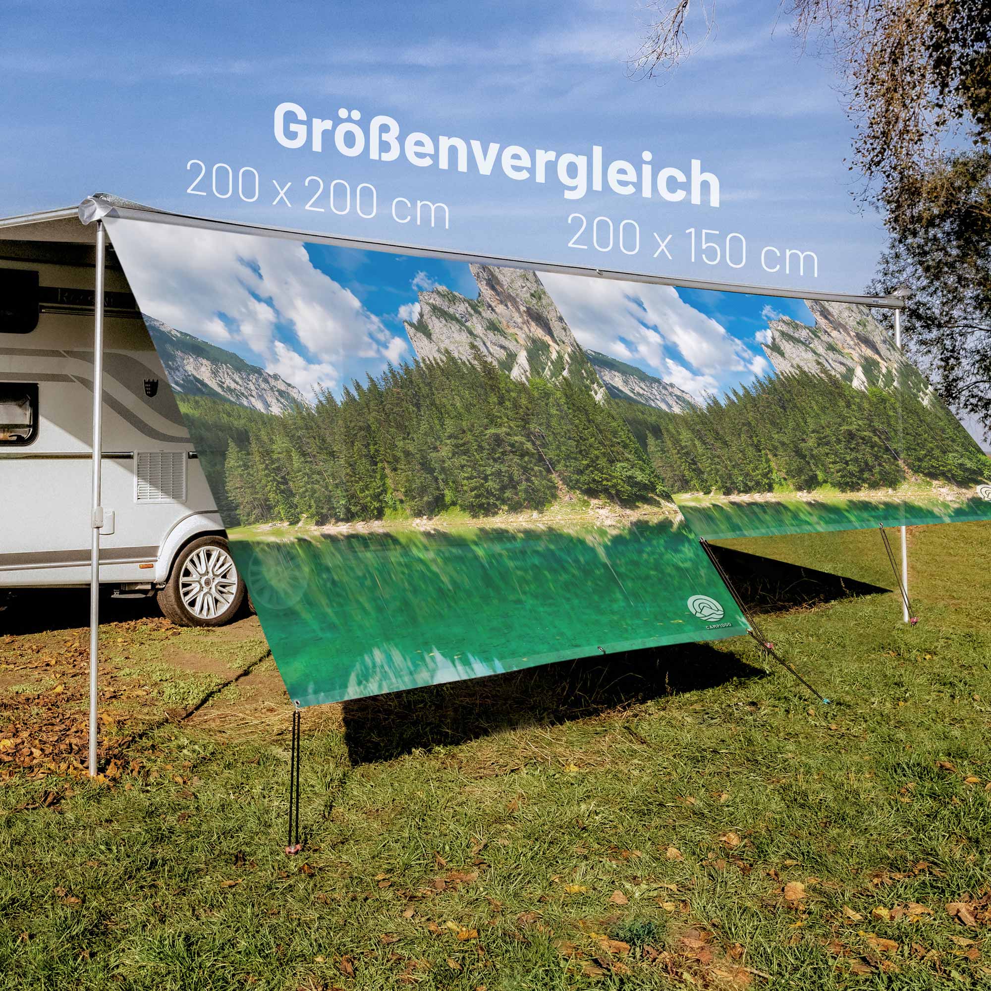 Sonnensegel BERGSEE