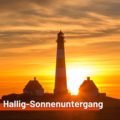Sonnensegel HALLIG SONNENUNTERGANG