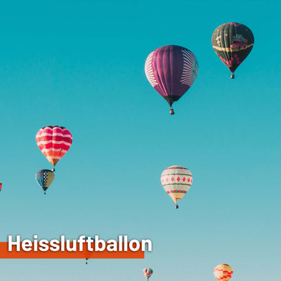 Textile sun sail HOT AIR BALLOON 200cm high