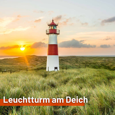 Sonnensegel LEUCHTTURM AM DEICH