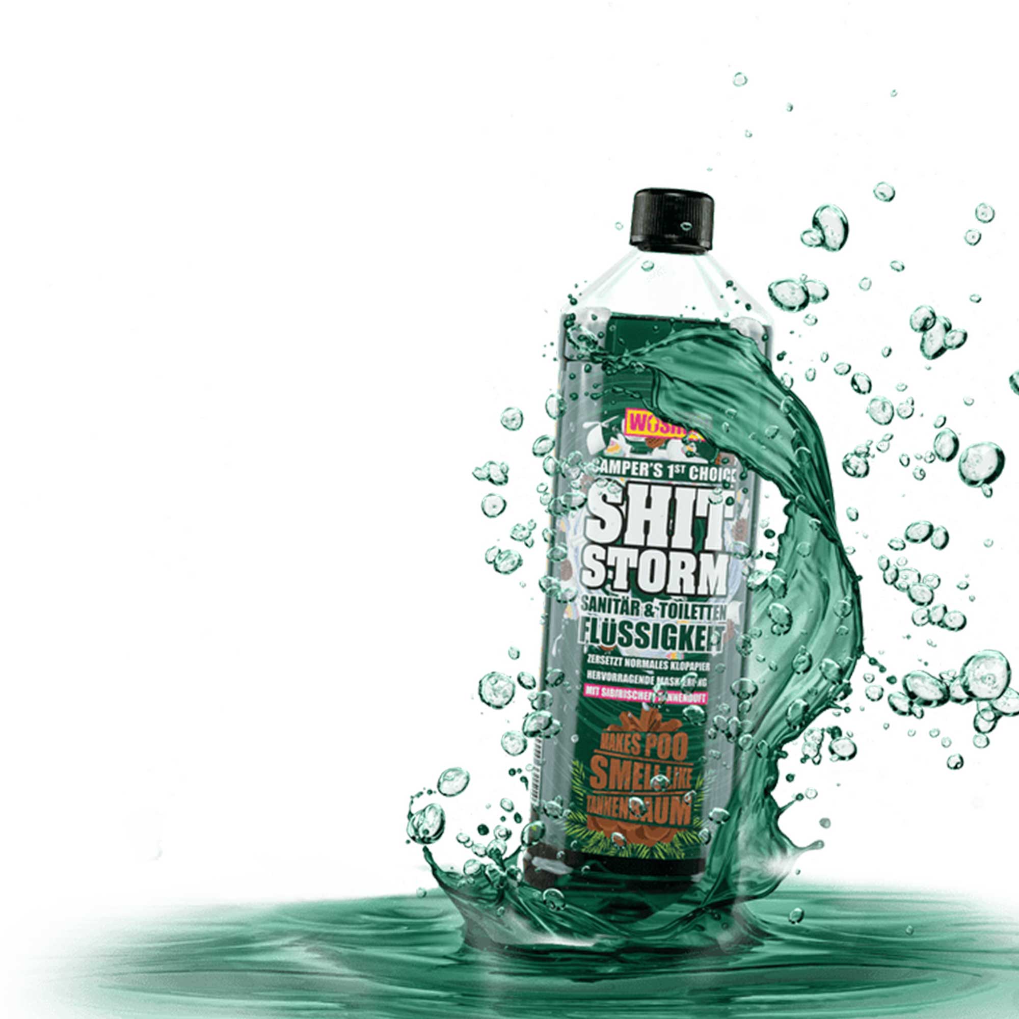 WOSHUP Shitstorm camping toilet additive SIBERIAN FIR