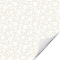 Möbelfolie Florales auf Beige