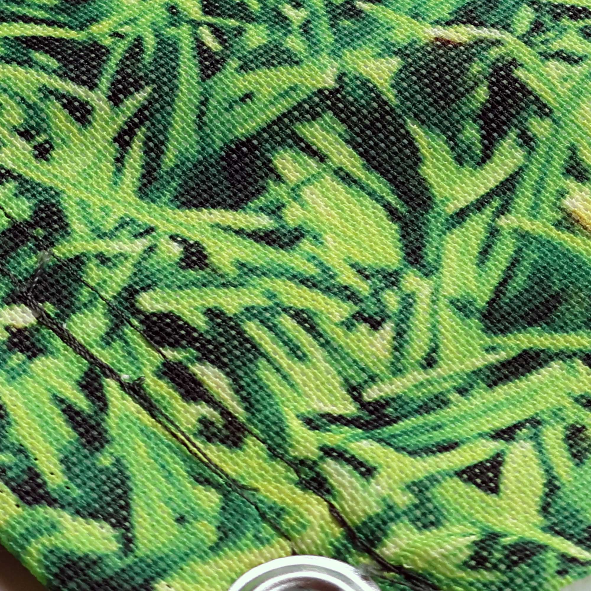 PREMIUM Vorzeltteppich mit abnehmbarer Windschürze - "Rasen"