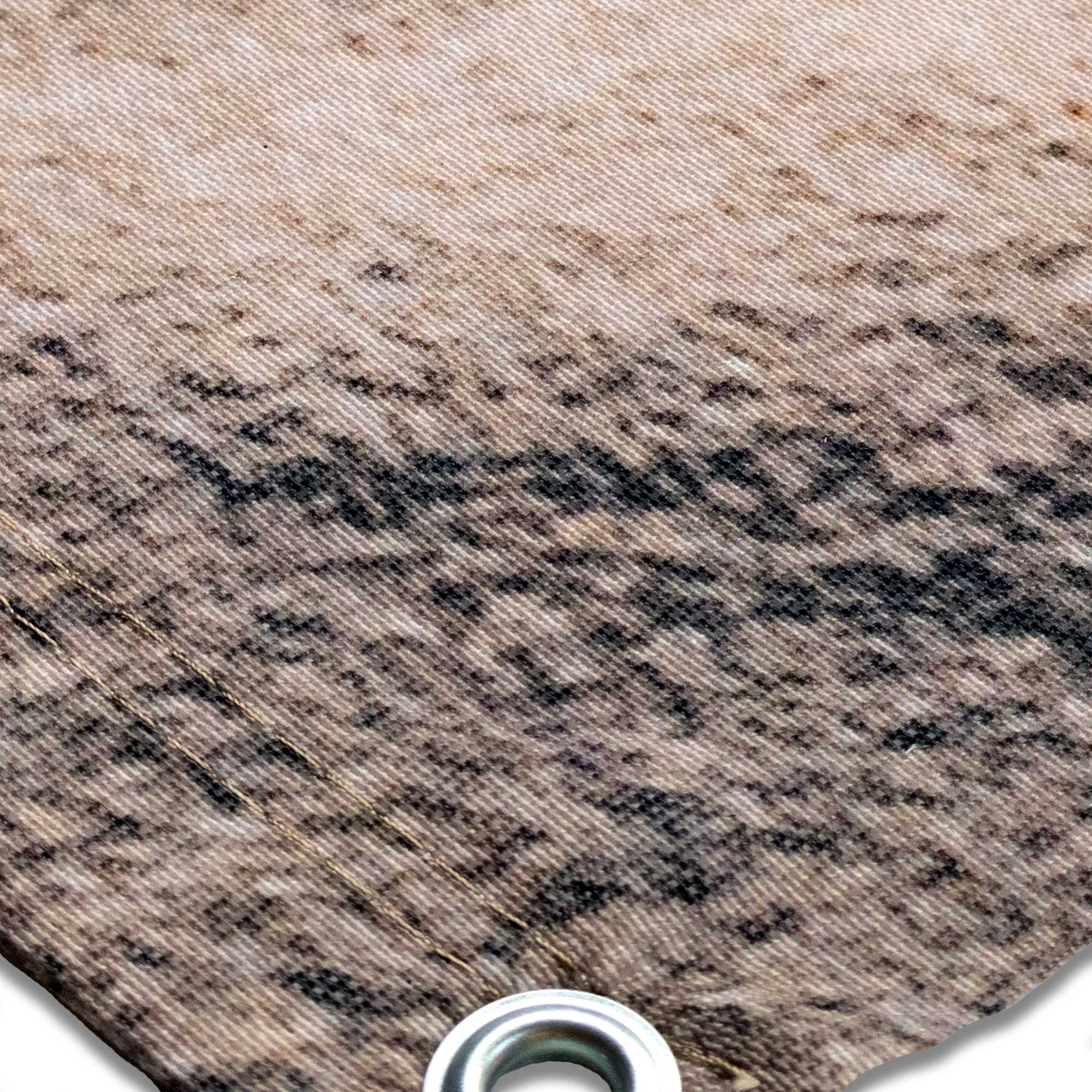 PREMIUM Vorzeltteppich mit abnehmbarer Windschürze - "Sand"