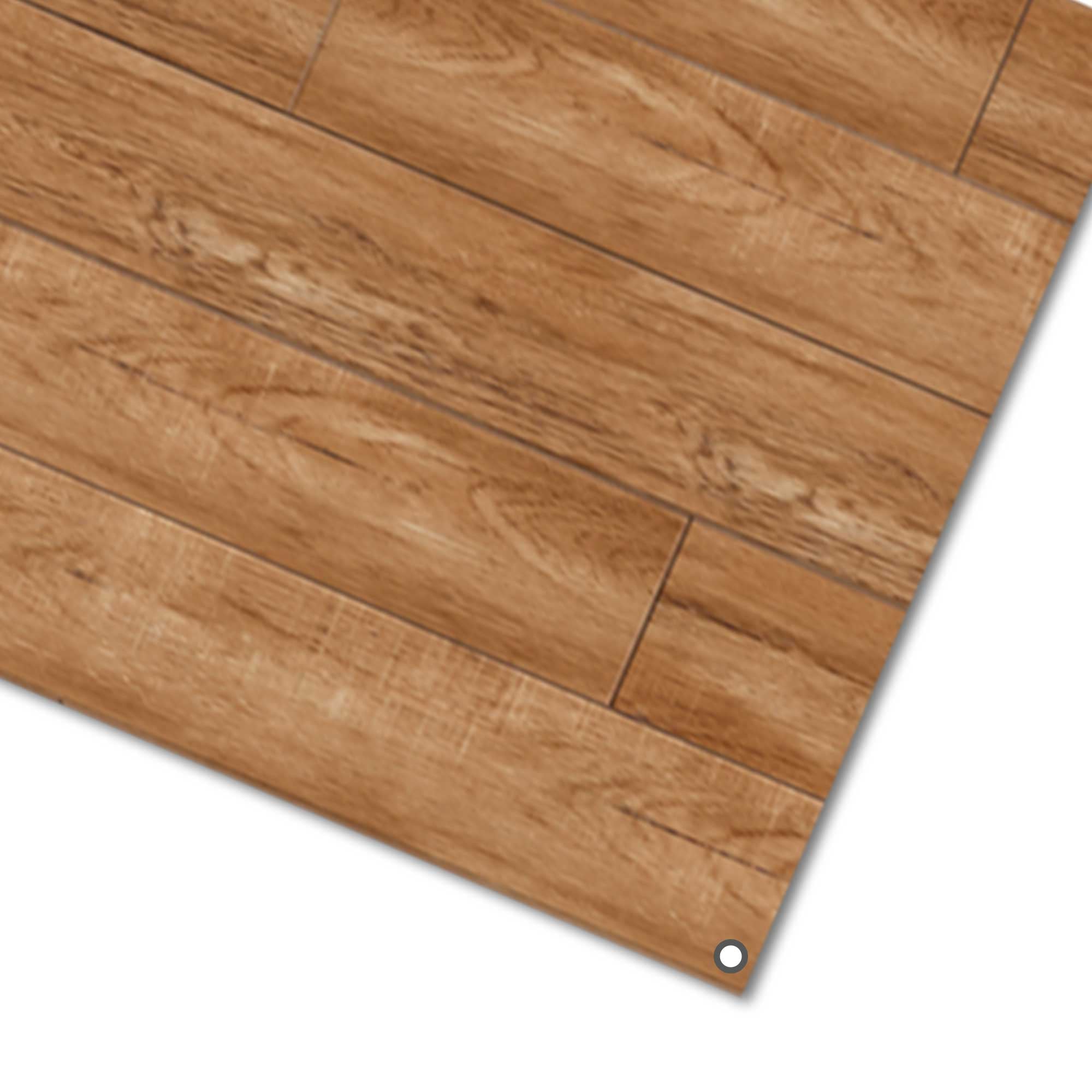 Einteiliger PVC Vorzeltteppich - "Parkett"