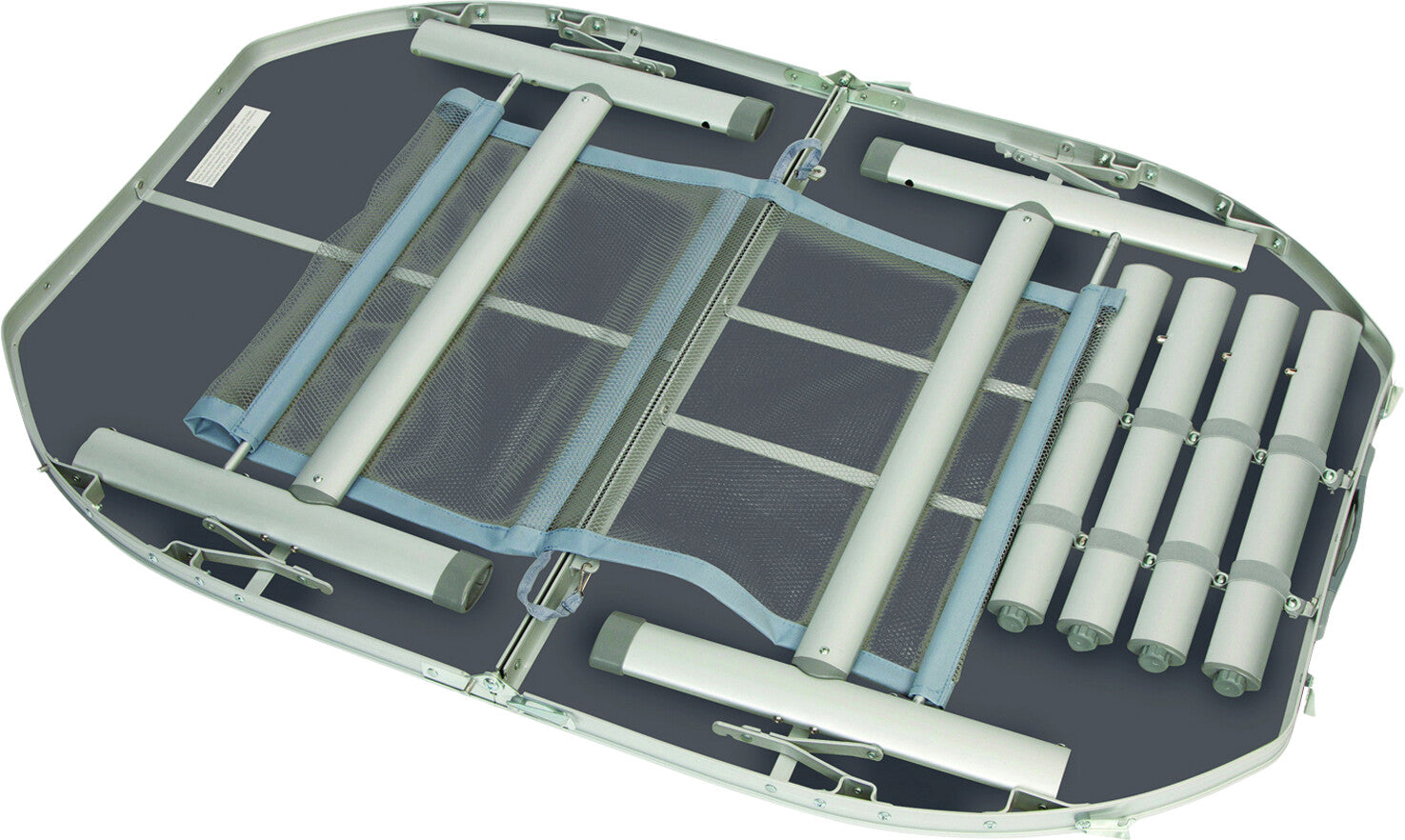 Aluminium Klapptisch Oval 150x80cm