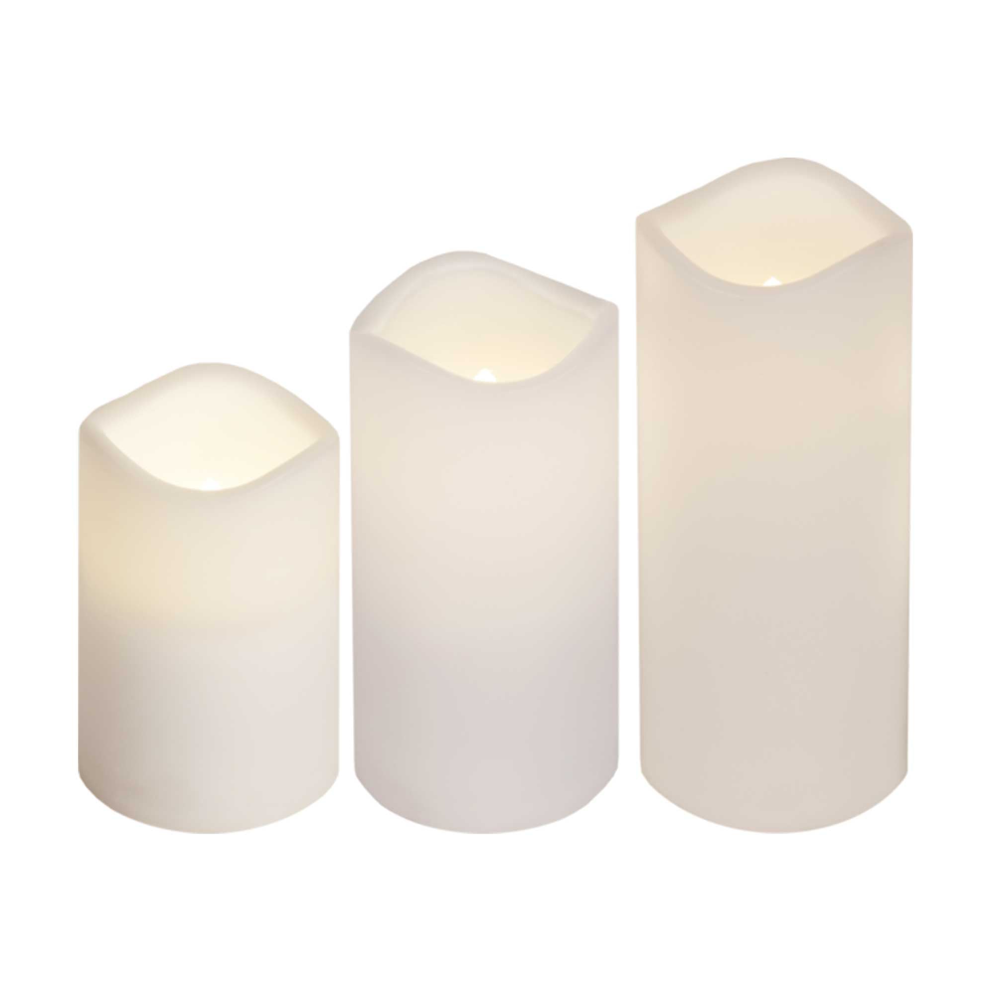 LED pillar candles
