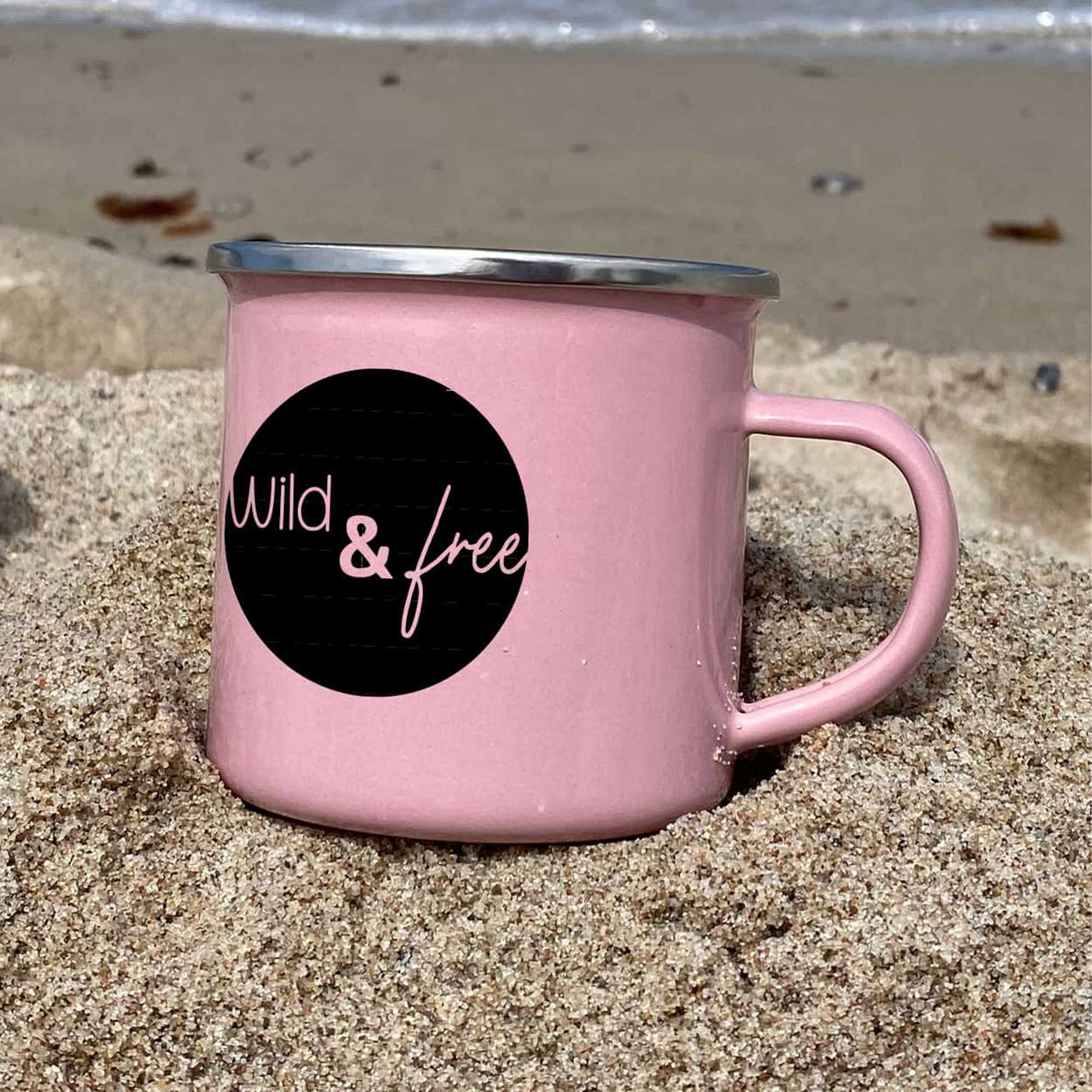 Enamel favorite cup