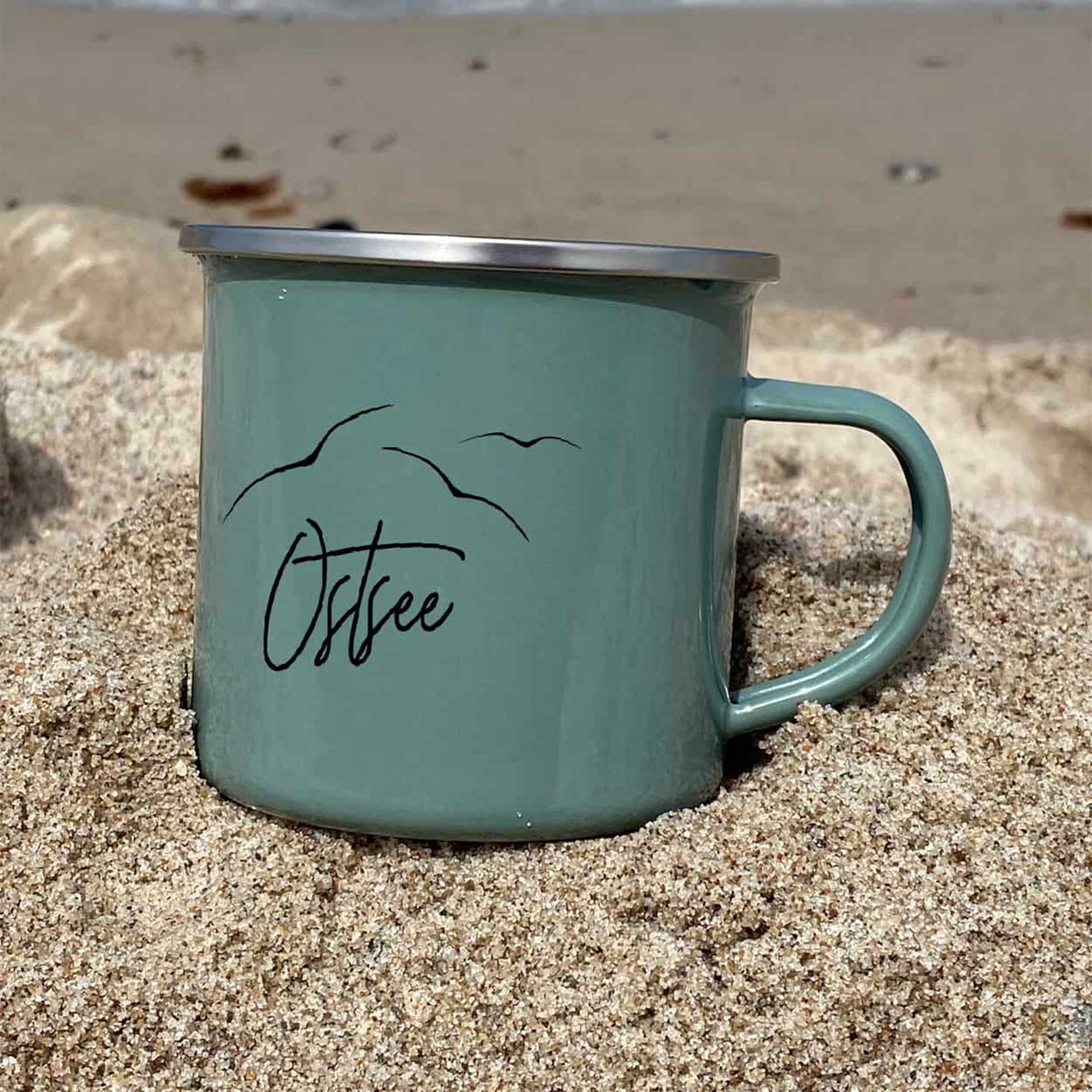 Enamel favorite cup