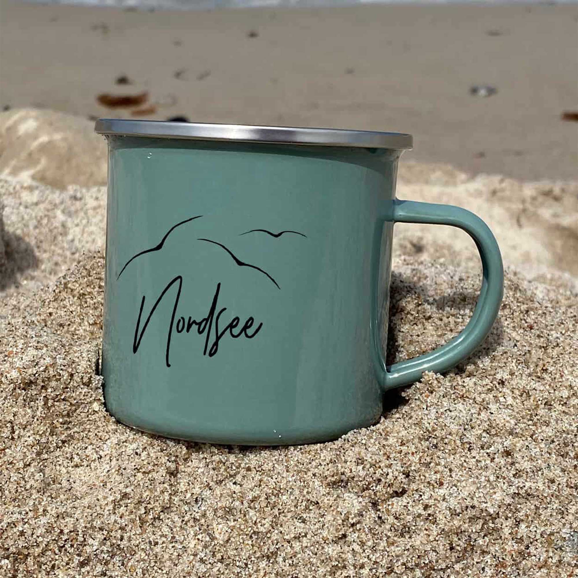 Enamel favorite cup