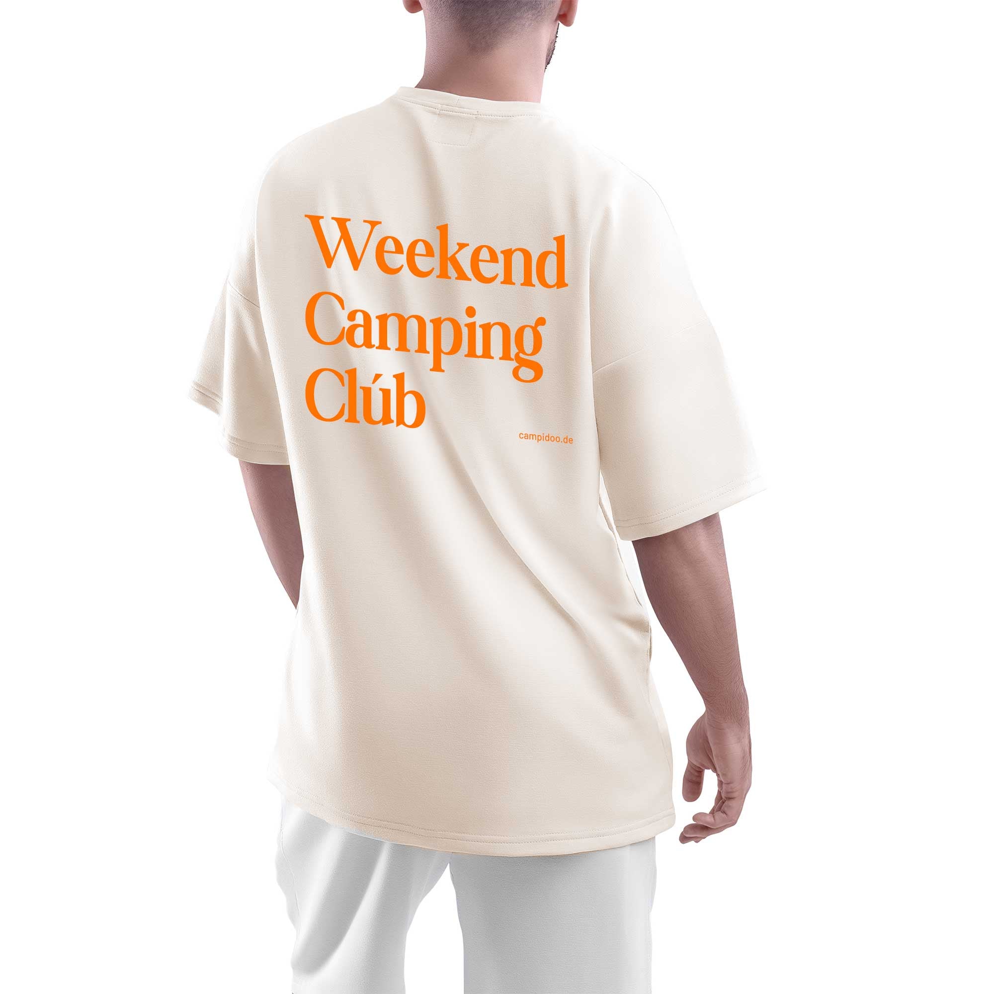 Oversized T-Shirt OFF-WHITE "Weekend Camping Club"