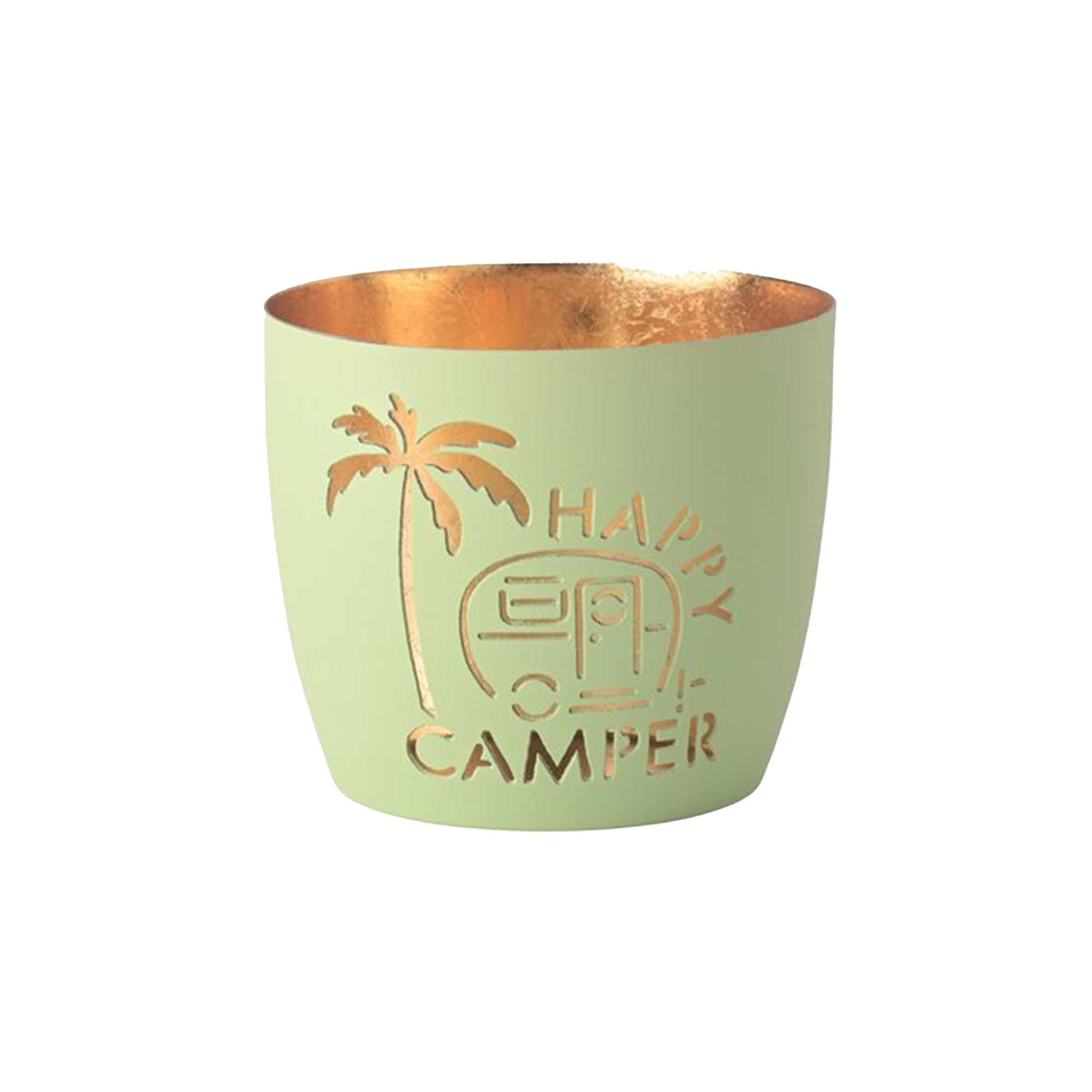 Windlicht "HAPPY CAMPER"