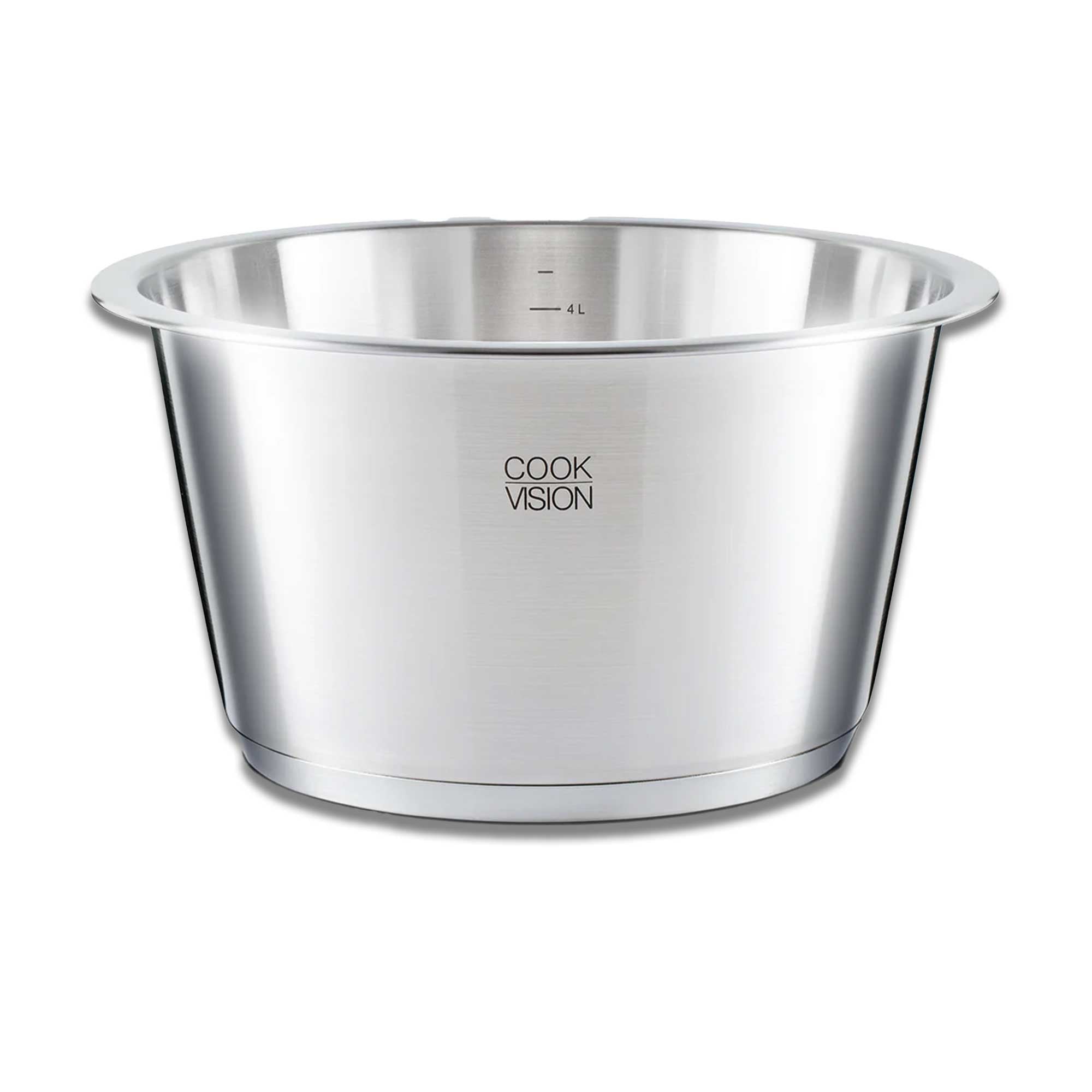 CookVision stainless steel pots