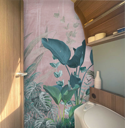 XXL Wand Dekorfolie "Watercolor Jungle"