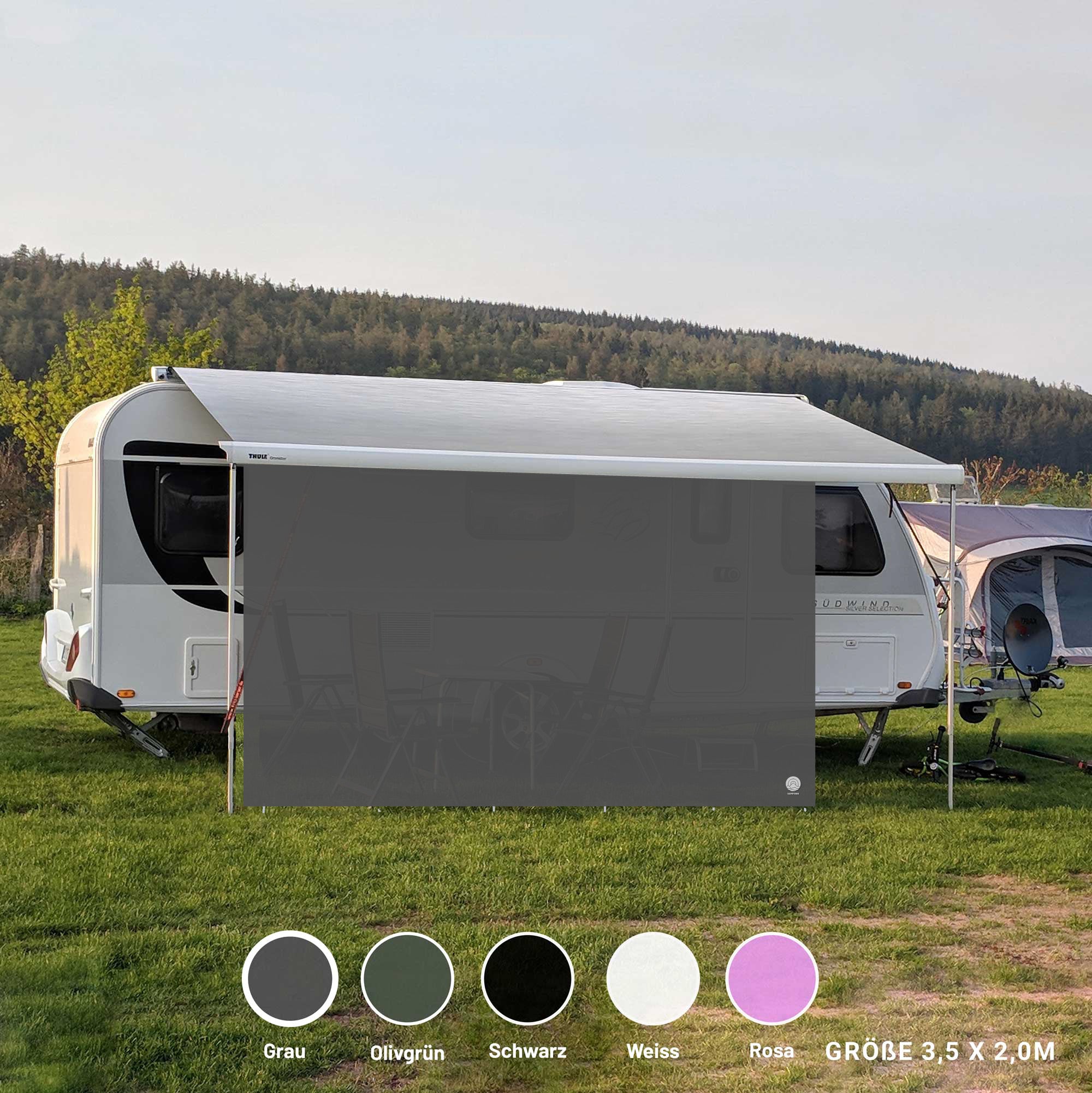 Camping sun protection - SINGLE COLOR