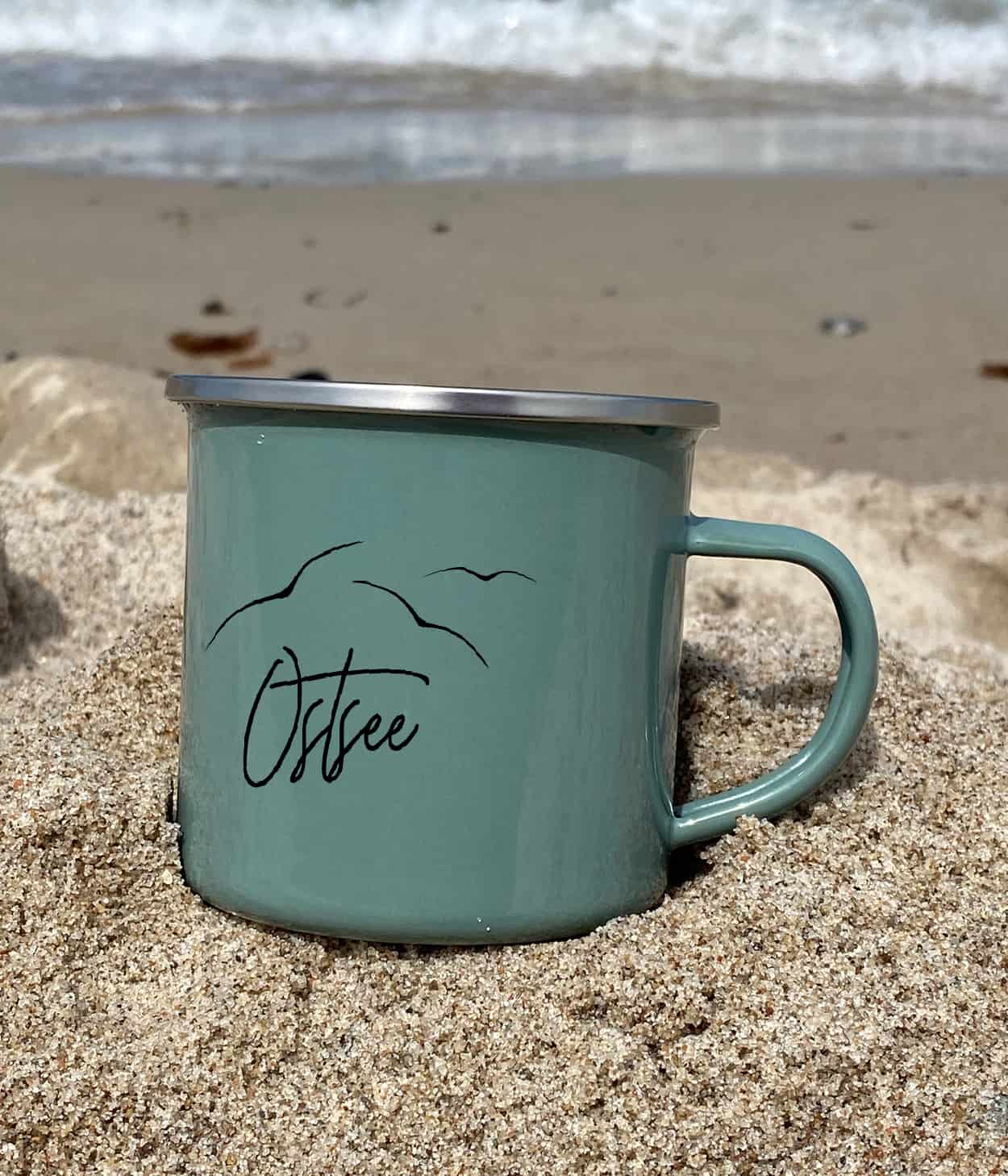 Enamel favorite cup