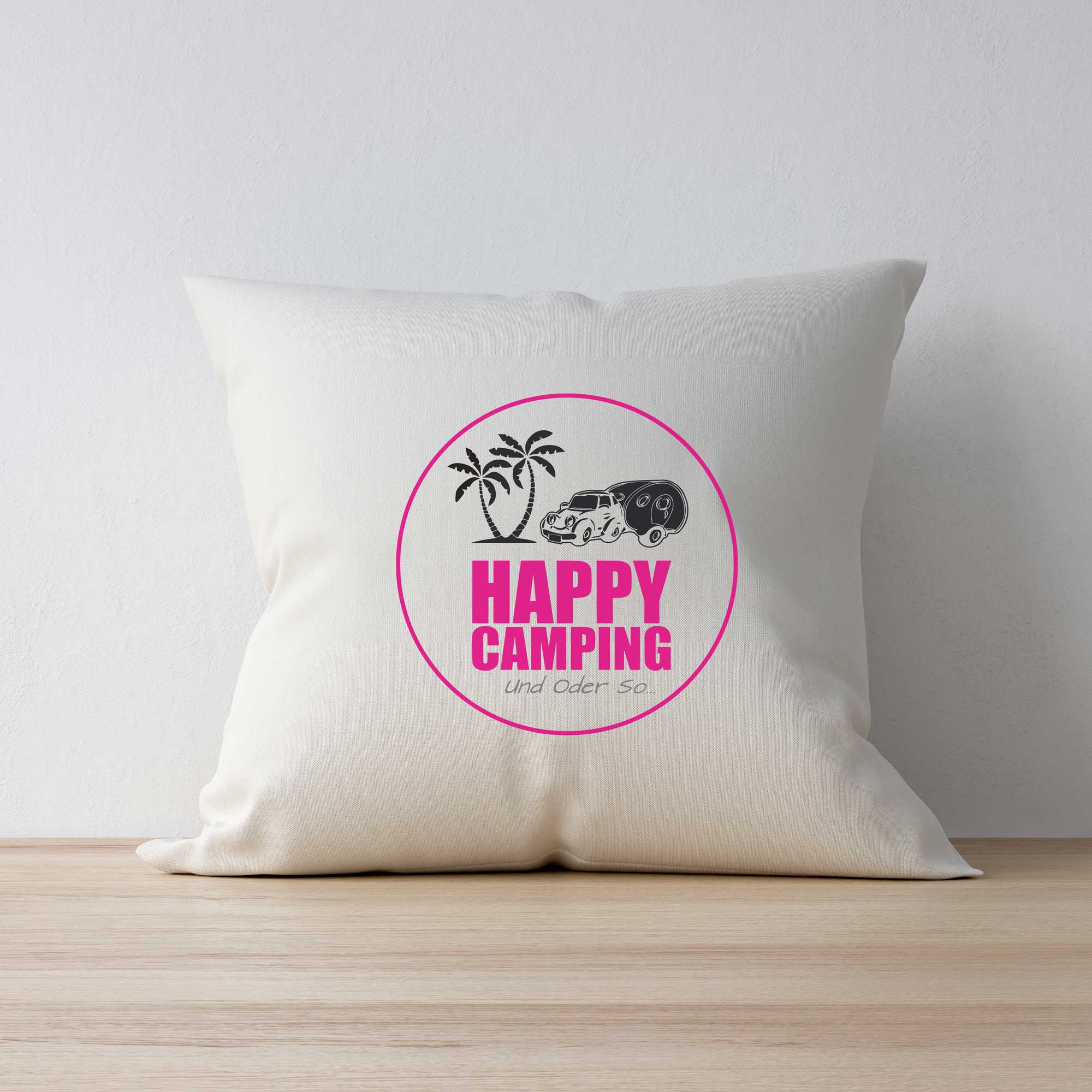 HAPPY CAMPING Kissen