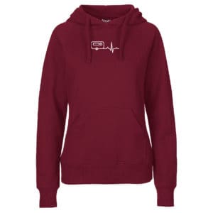 Mädels Hoodie "Camping-Puls"