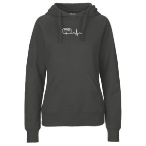Mädels Hoodie "Camping-Puls"