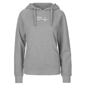 Mädels Hoodie "Camping-Puls"