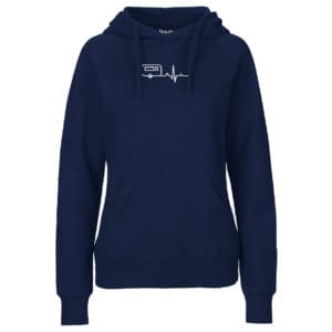 Mädels Hoodie "Camping-Puls"