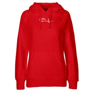 Mädels Hoodie "Camping-Puls"