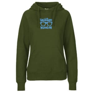 Mädels Hoodie "Vacation Mood On"