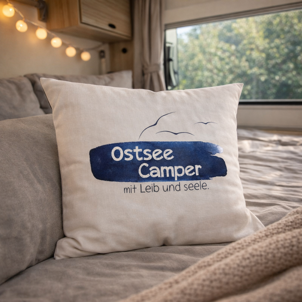 Camping cushion "Baltic Sea Camper"