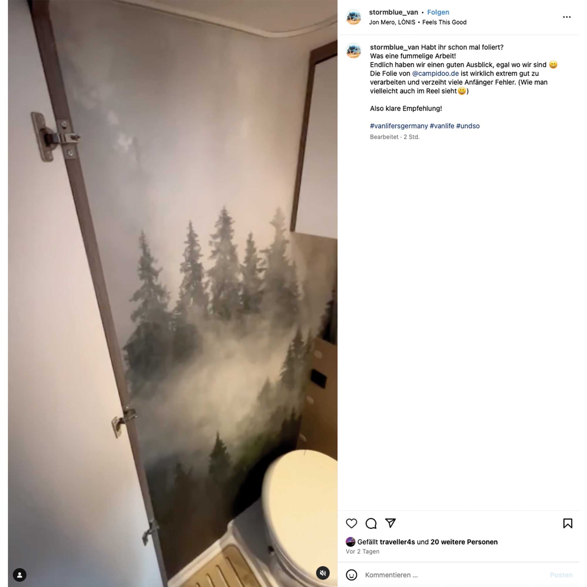 XXL Wand Dekorfolie "warmer Marmor"