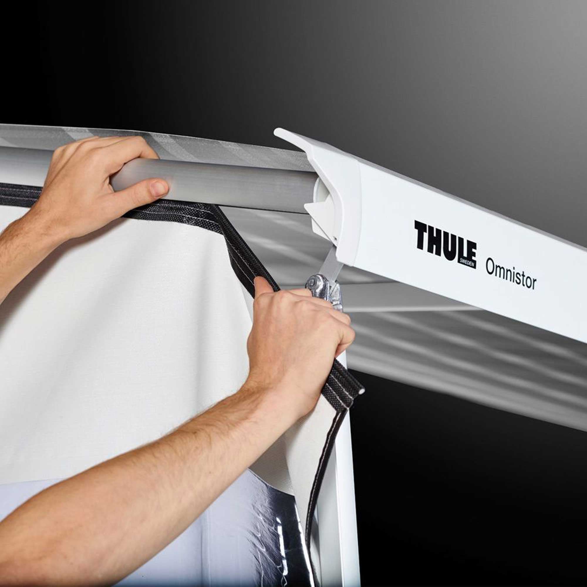 thule markisen klammern Thule Spannstange für Seiten-Sonnensegel