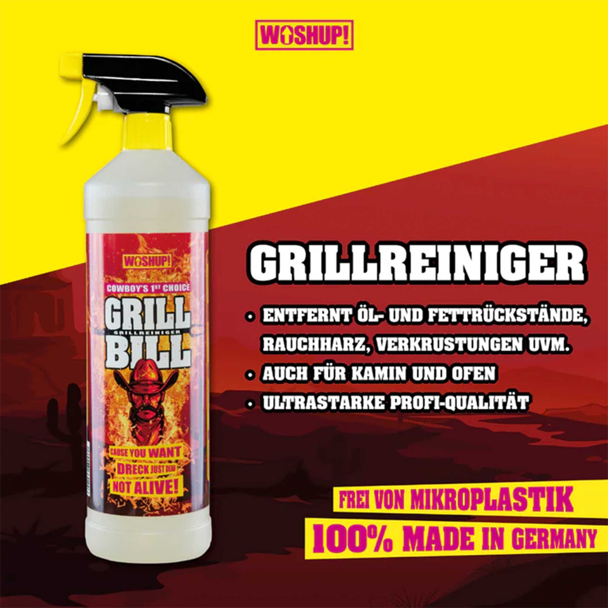 WOSHUP Grill Bill grill cleaner