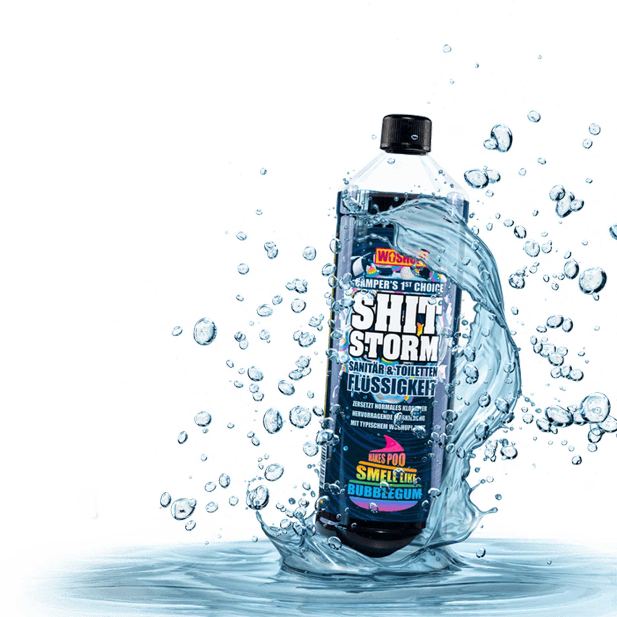 WOSHUP Shitstorm camping toilet additive BUBBLEGUM