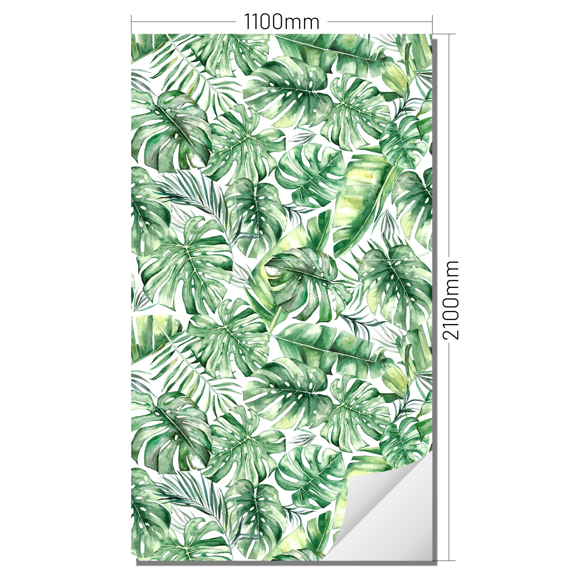 XXL Wand Dekorfolie "Floral"