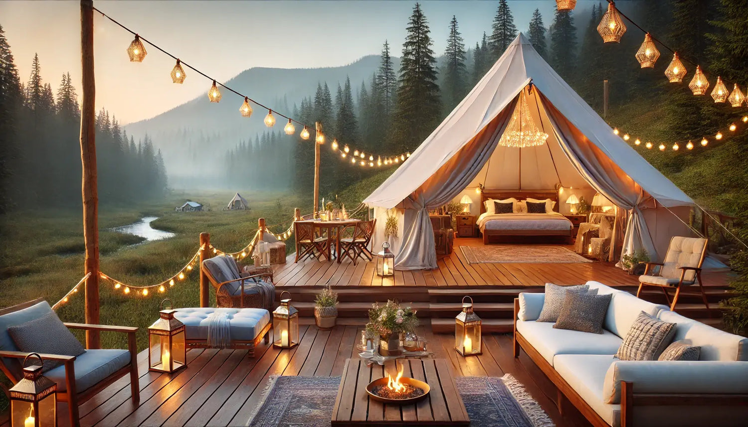 Was ist Glamping