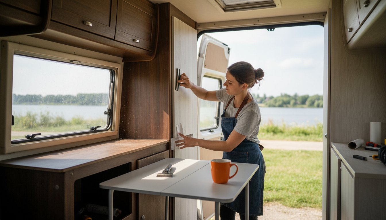 Möbelfolie Wohnwagen: Der ultimative DIY-Guide für dein Camper-Makeover 2026