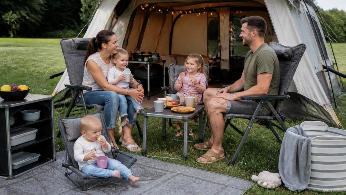 Sind komfortable Campingmöbel für Familien mit Kleinkindern ihr Geld wert?