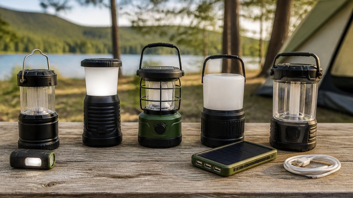 Solar Campinglaternen mit USB: Vergleich 2026