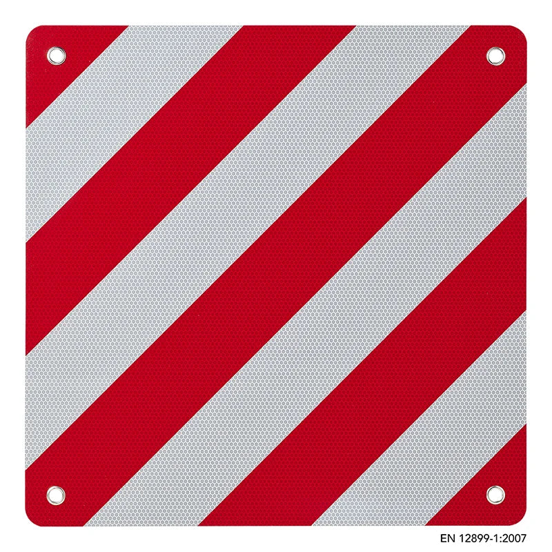 Alu-Warntafel 50x50cm für Italien
