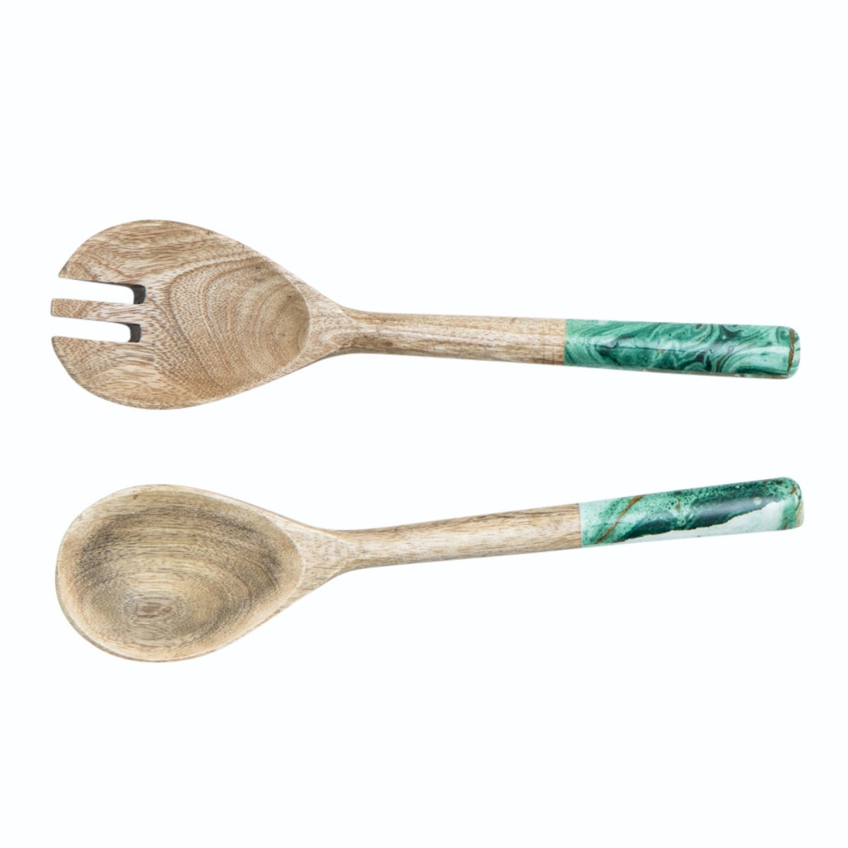 Mango wood bowl "Tropical Flower"