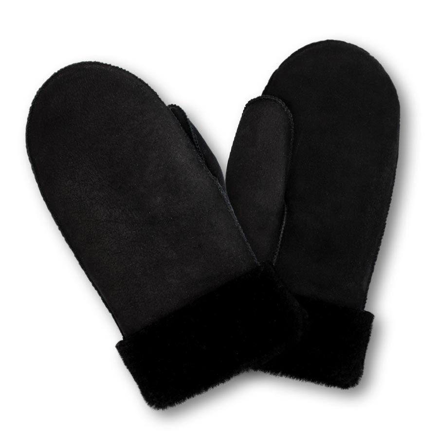 Lammfell-Fausthandschuhe für Camper