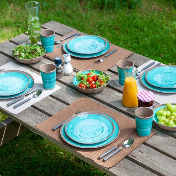 Juego de vajilla de camping BOHO DREAM 