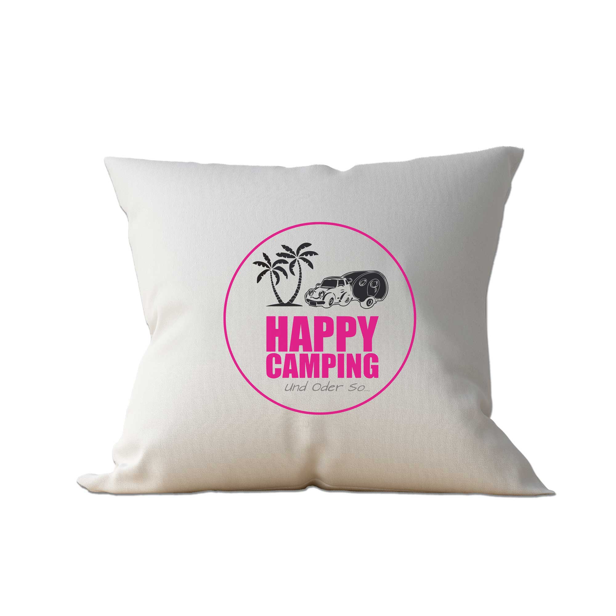 HAPPY CAMPING cushion