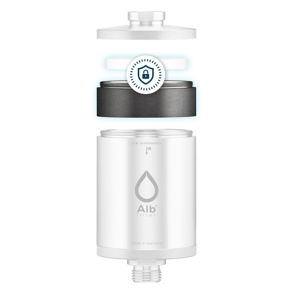 Alb Filter Protect mit Wechselpad Edelstahl Edelstahl Natur