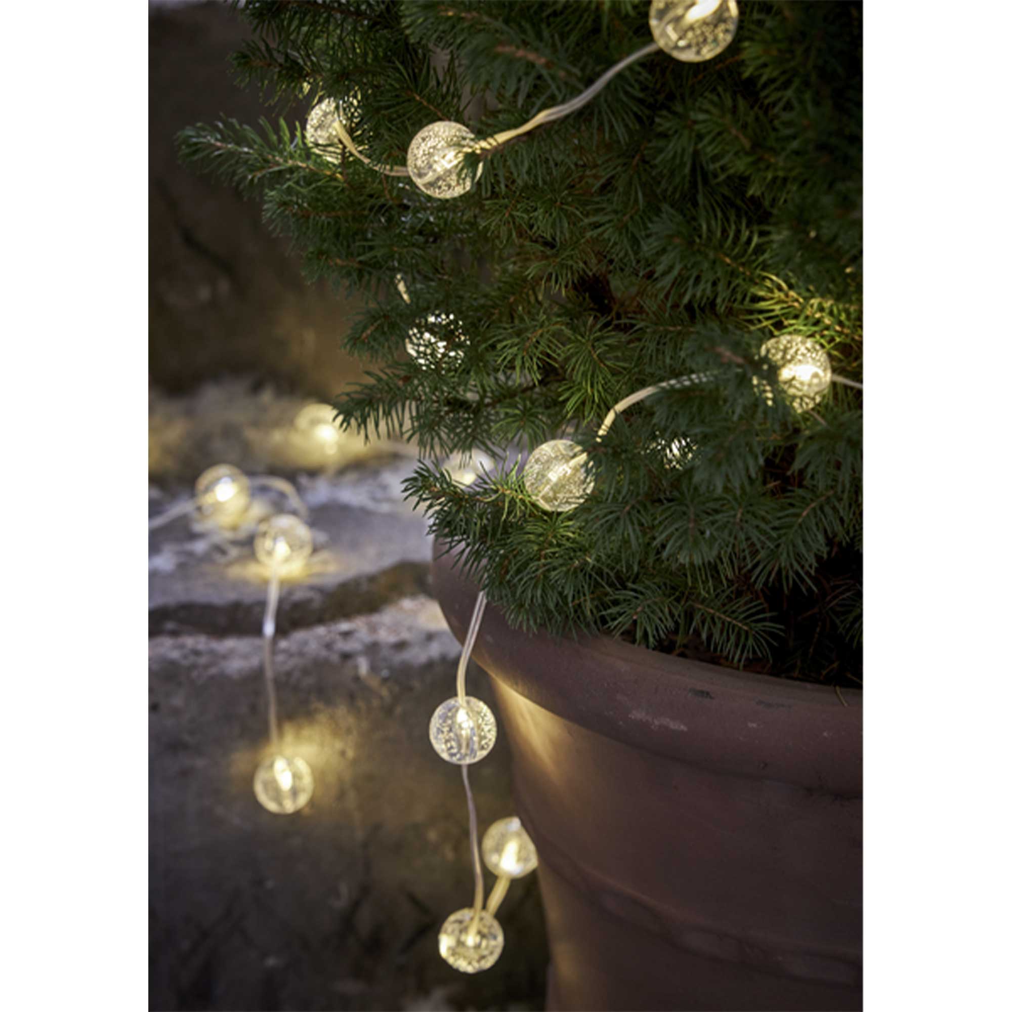 Outdoor LED-Lichterkette Berry 500 cm