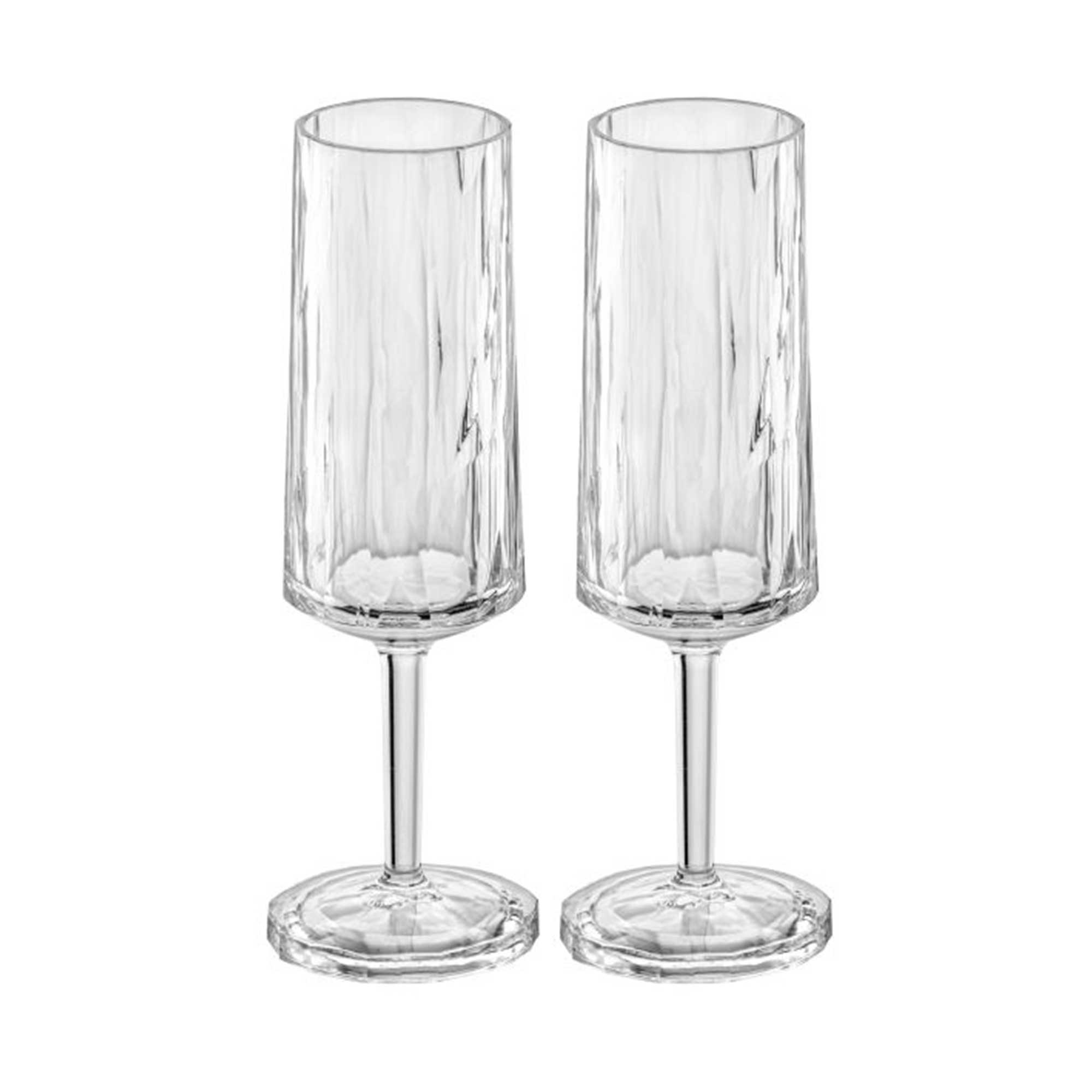 Koziol Superglas Sektglas CLUB No. 14 - 2er-Set 100 ml