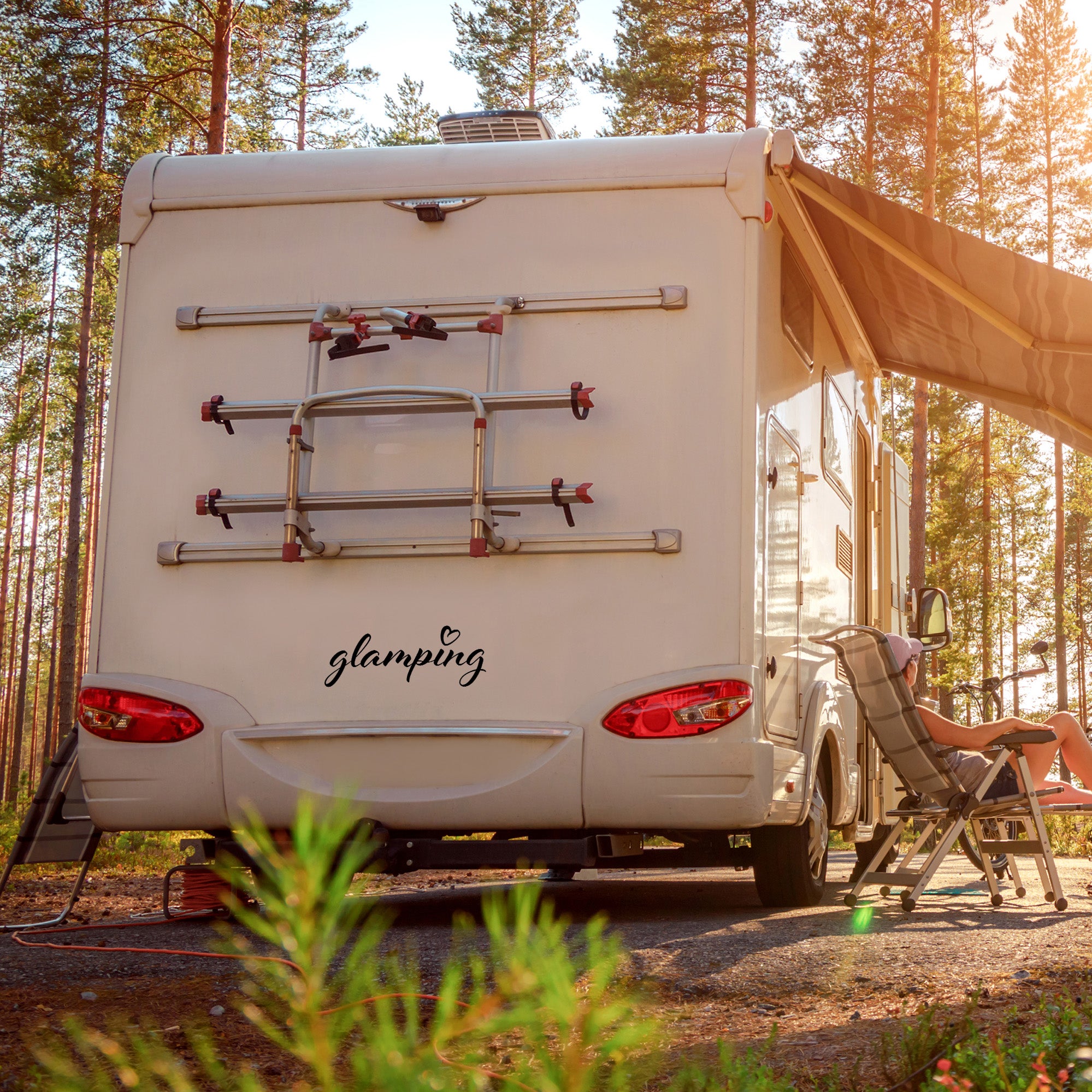 Aufkleber „glamping Style 2“