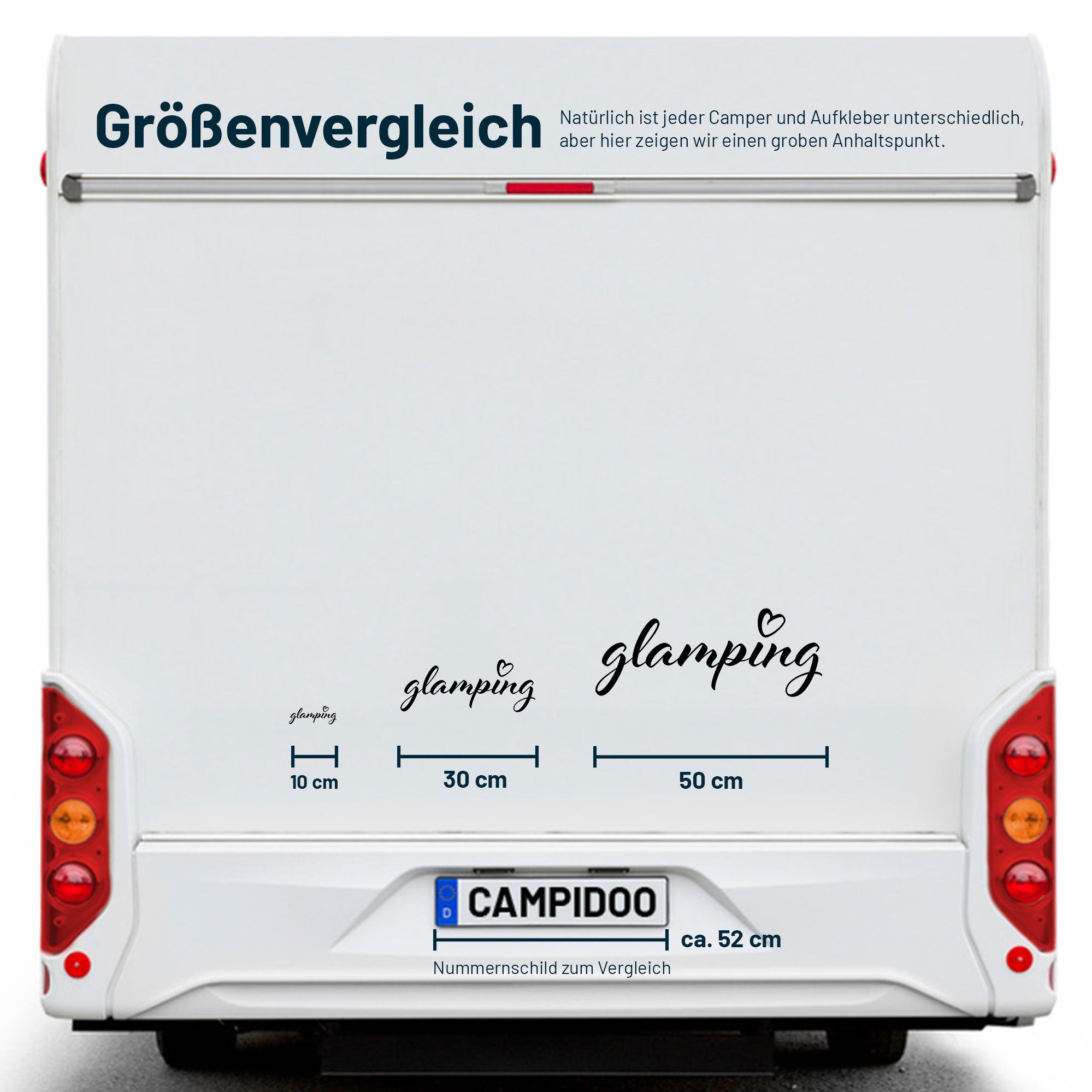 Aufkleber „glamping Style 2“