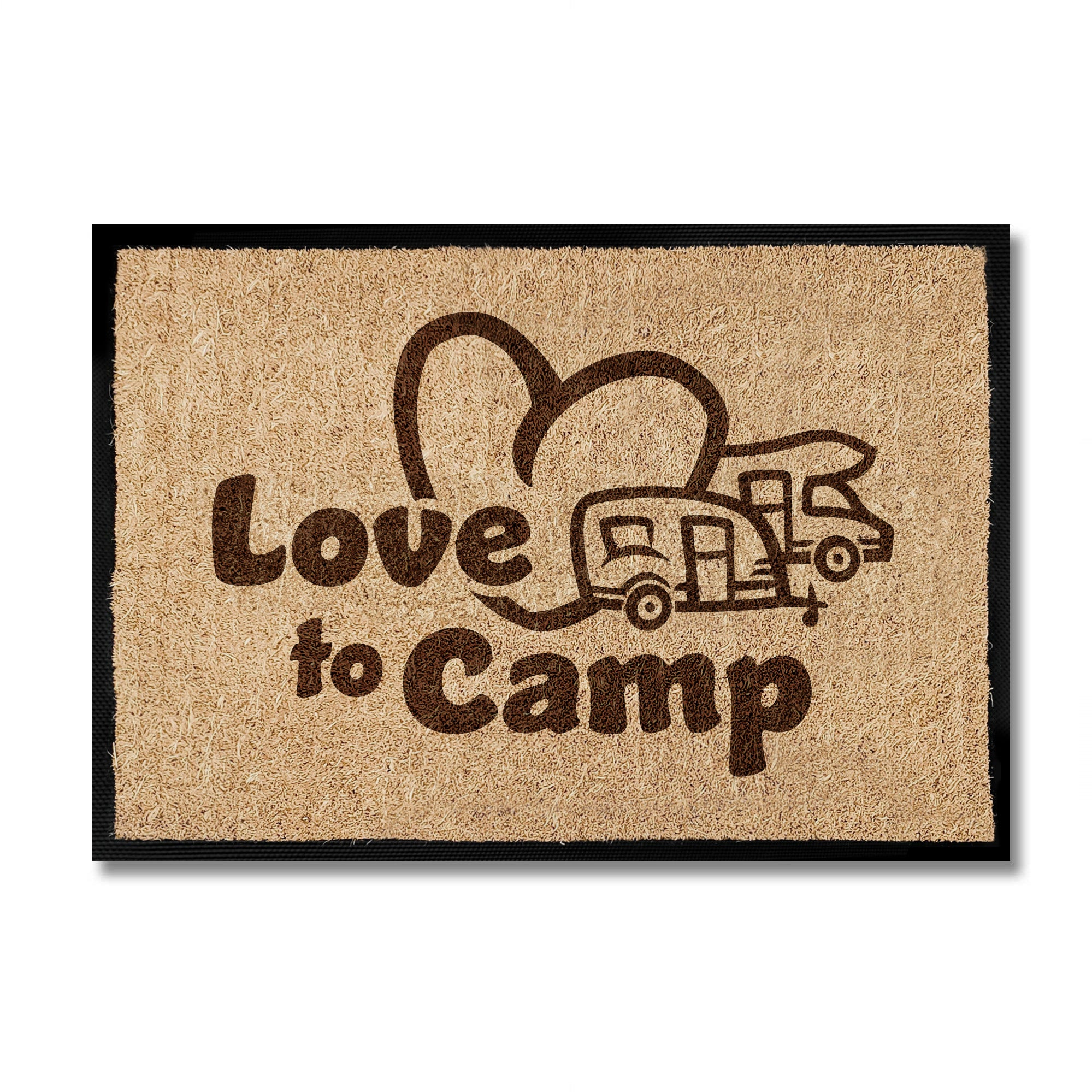 Camping Fussmatte "Love2Camp"