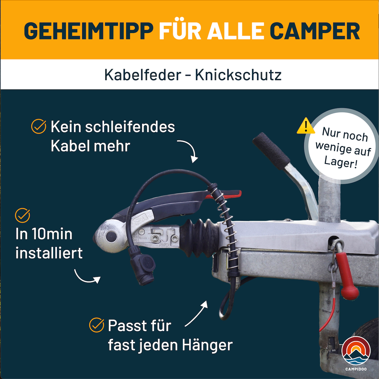 Kabelfeder - Knickschutz - Kabelschutzfeder